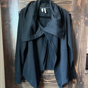 Zella cowl neck sweatshirt wrap